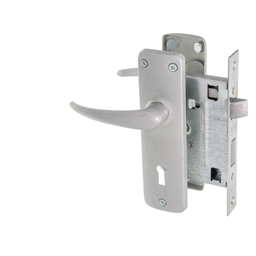 M3A11 - 3 Lever Lockset Satin Chrome